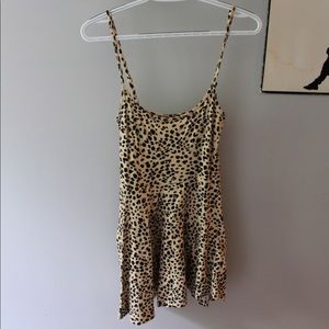Cheetah minidress